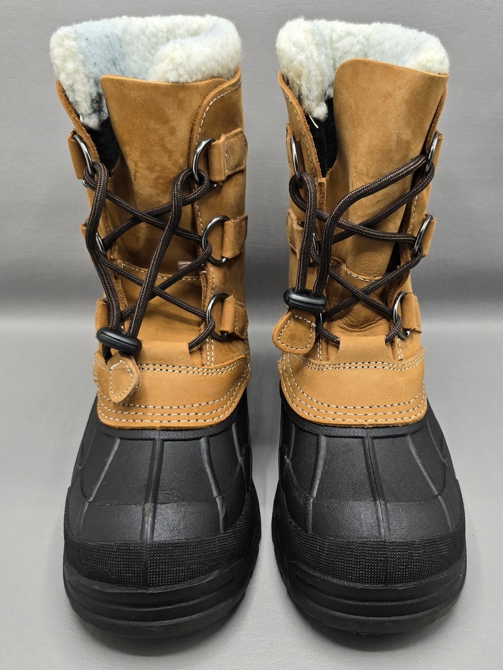 Cabela's Snow Pac Boot Youth Size 6 Tan Waterproof